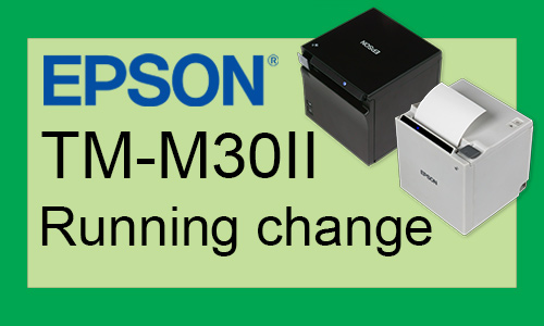 EPSON TM-M30II running change